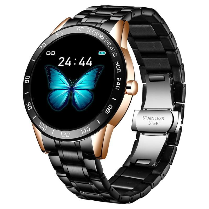 Pulsera Inteligente Multifuncional con Ritmo Cardíaco y Presión Arterial