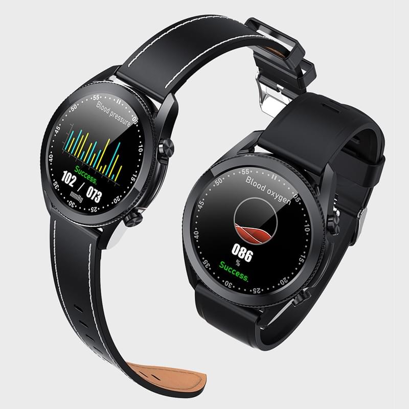 Smartwatch Bluetooth con Clima y Monitor de Salud para Hombre y Mujer - empaque