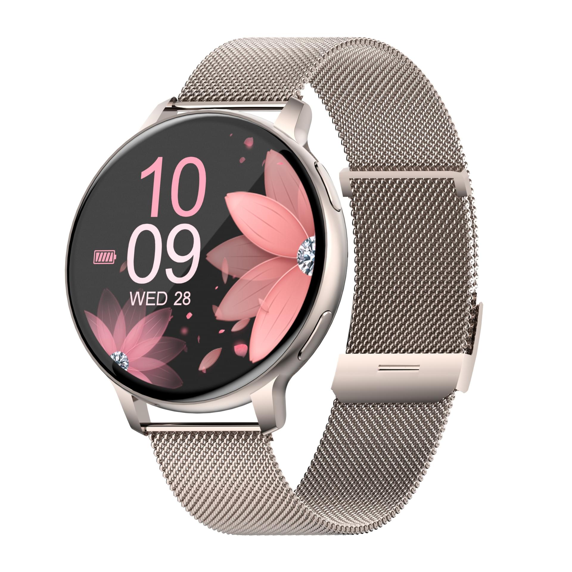 S53 Smartwatch con Llamadas, Contador de Pasos y Monitor de Sueño