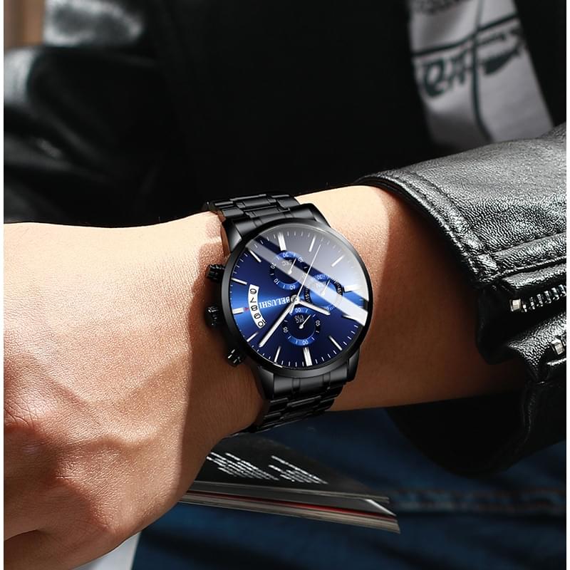 BELUSHI Reloj de Lujo para Hombre, Business y Deportivo