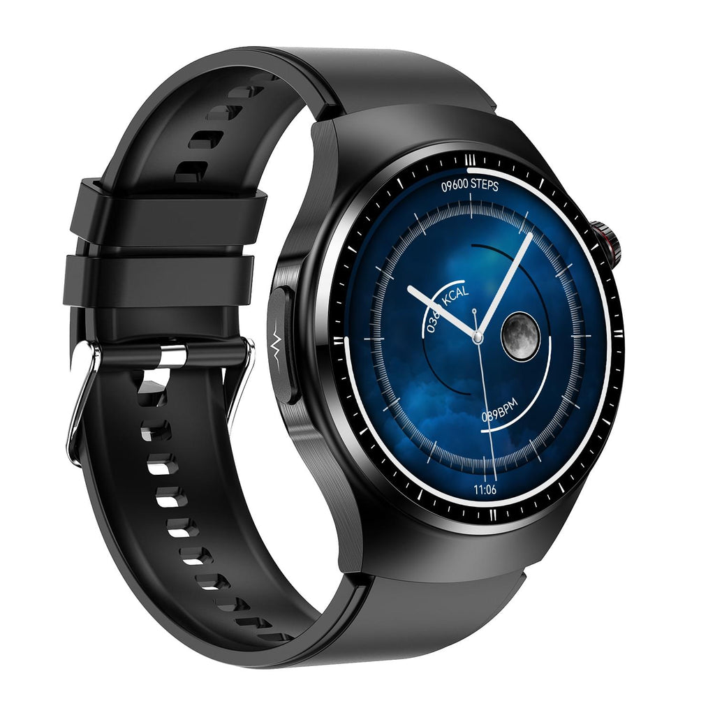 TK25 Smartwatch Premium con ECG, Glucosa, Ácido Úrico y Presión Arterial - en la muñeca