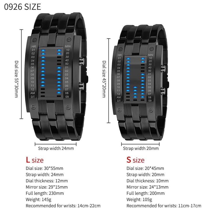 SKMEI 0953 – Reloj Digital Deportivo para Mujer con Correa de Acero