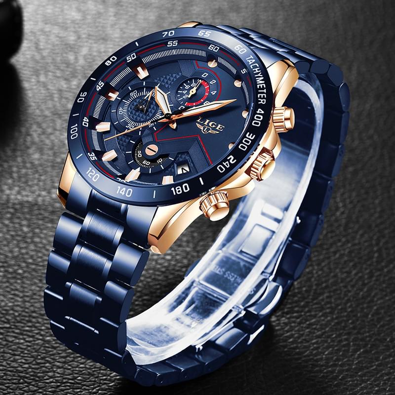 Reloj LIGE Business Multifuncional para Hombre