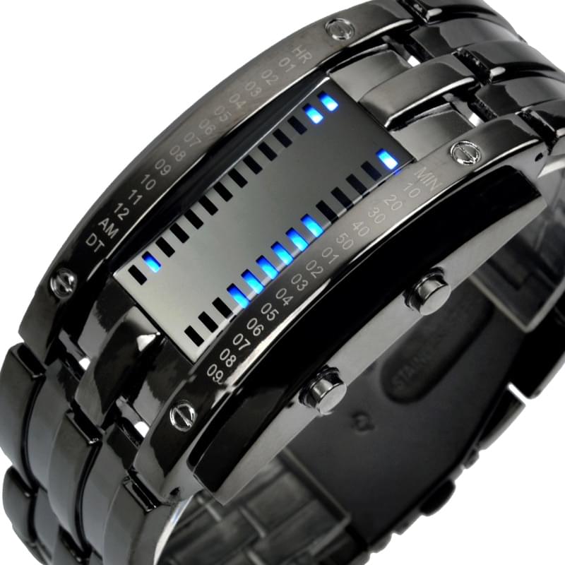 SKMEI 0953 – Reloj Digital Deportivo para Mujer con Correa de Acero