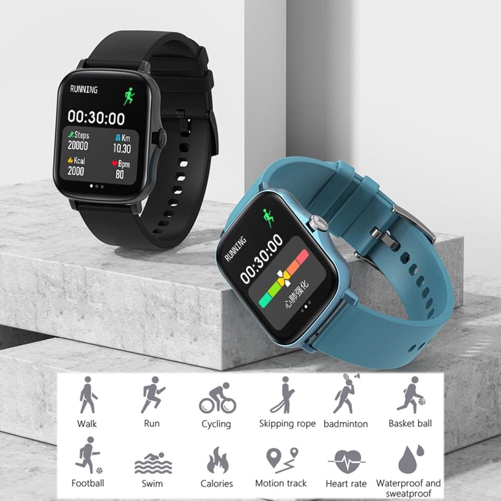 SENBONO Y20 Smartwatch IP67 con Pantalla 1.7 Pulgadas para Hombre y Mujer - vista de detalle