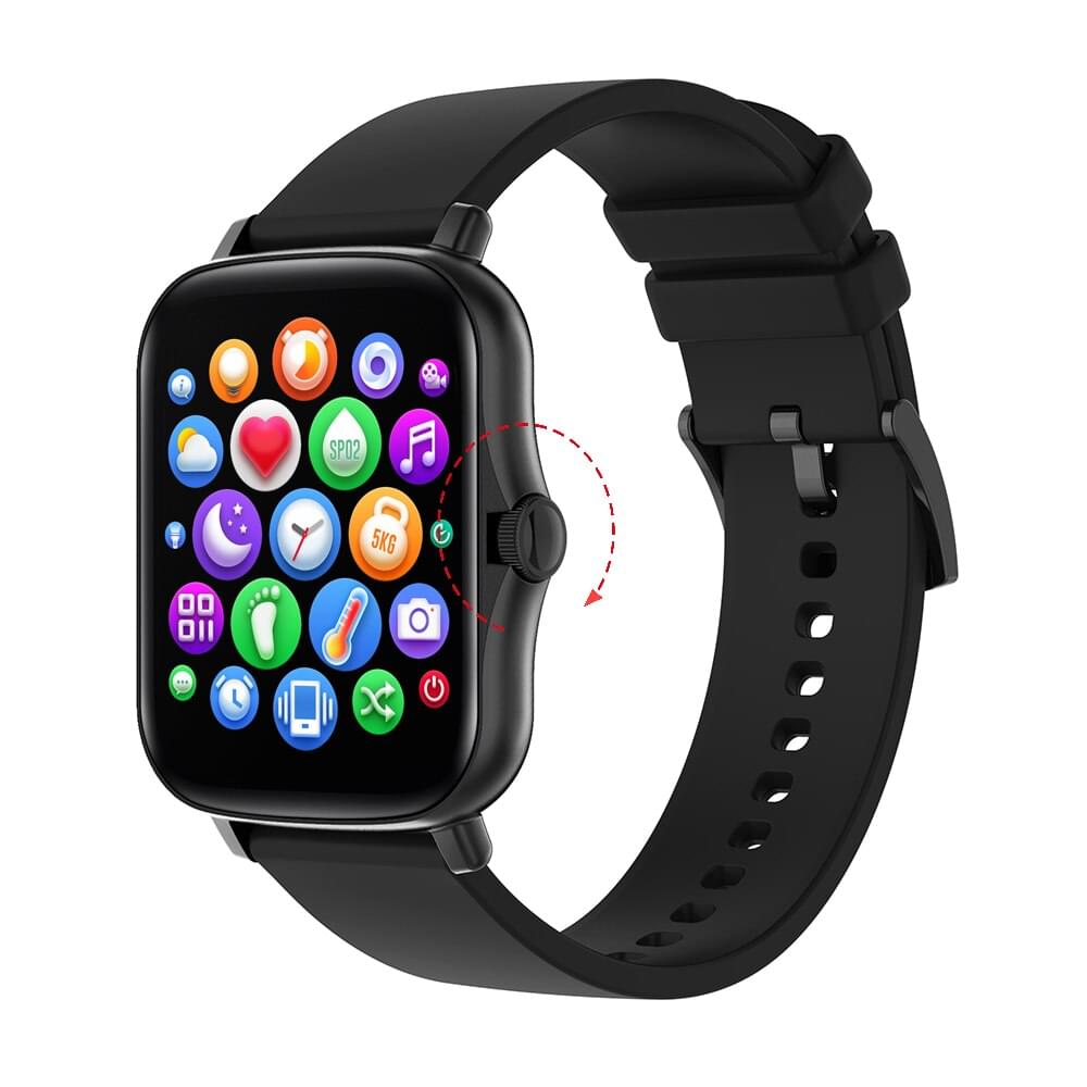 SENBONO Y20 Smartwatch IP67 con Pantalla 1.7 Pulgadas para Hombre y Mujer - vista frontal