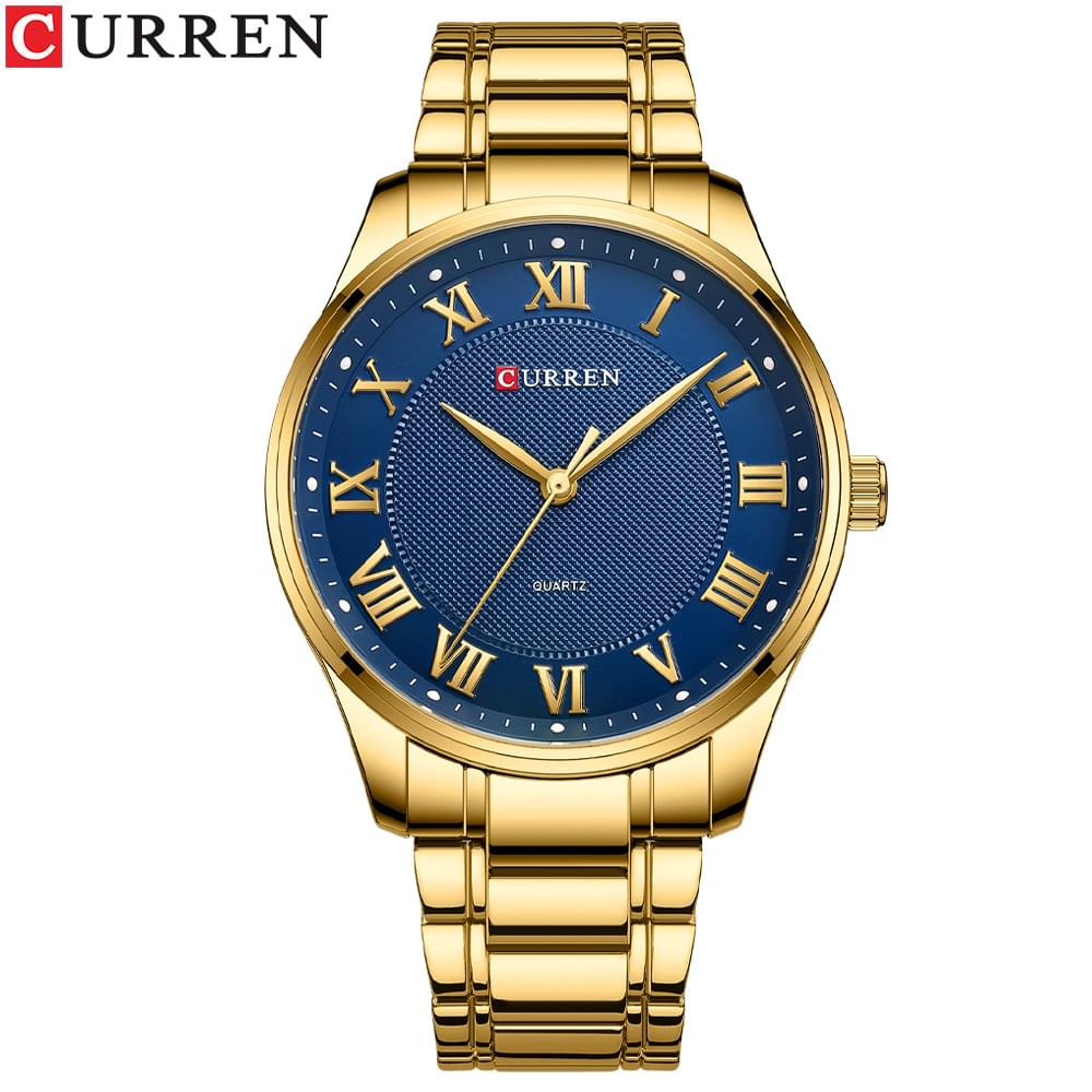 Reloj Casual de Cuarzo para Hombre con Correa de Acero