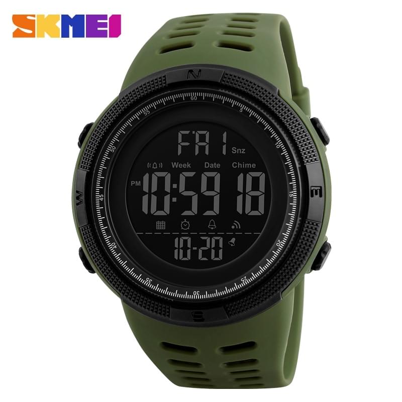SKMEI 1251 – Reloj Digital Deportivo Multifunción para Hombre