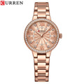 Reloj Casual de Moda para Mujer con Correa de Acero