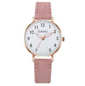 Reloj de Cuarzo Vintage para Mujer – Correa de PU Casual y Deportivo