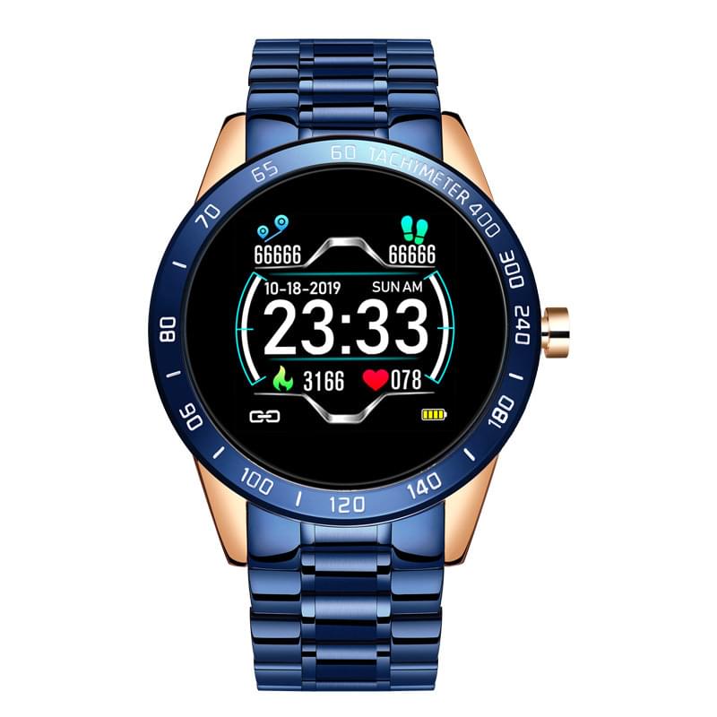 Pulsera Inteligente Multifuncional con Ritmo Cardíaco y Presión Arterial